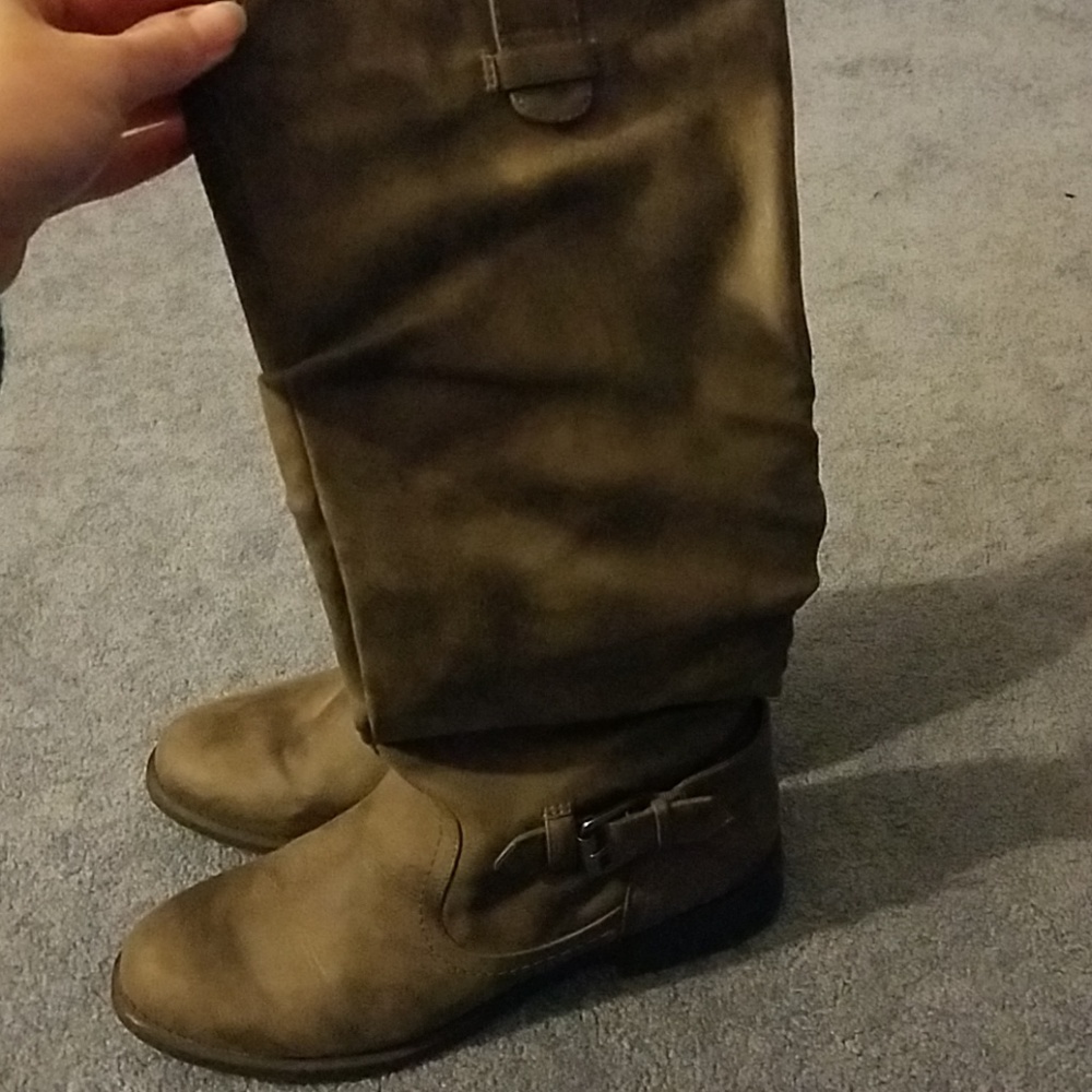 Gray Boots